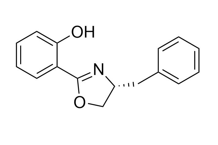 (R)-2-(4-苄基-4,5-二氢恶唑-2-基)苯酚,Phenol, 2-[(4R)-4,5-dihydro-4-(phenylmethyl)-2-oxazolyl]-