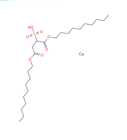 二癸基磺基琥珀酸鈣,Calcium 1,4-didecyl bis(2-sulphosuccinate)