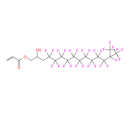 4,4,5,5,6,6,7,7,8,8,9,9,10,10,11,11,12,12,13,13,14,15,15,15-tetracosafluoro-2-hydroxy-14-(trifluoromethyl)pentadecyl acrylate