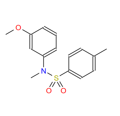 N-(m-methoxyphenyl)-N-methyl-p-toluenesulphonamide