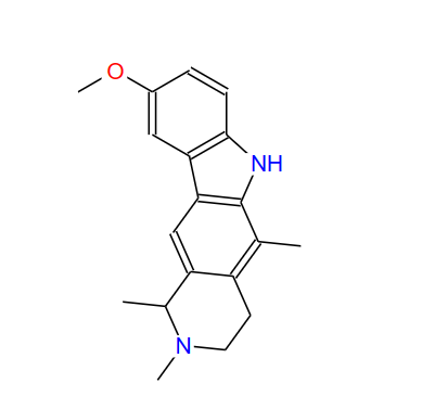 (+)-2,3,4,6-tetrahydro-9-methoxy-1,2,5-trimethyl-1H-pyrido[4,3-b]carbazole