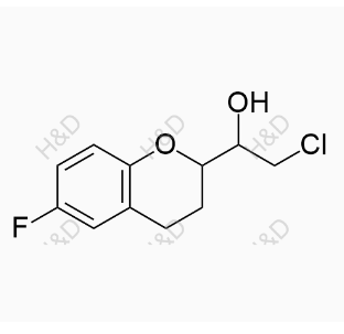 奈必洛尔杂质64,2-chloro-1-(6-fluorochroman-2-yl)ethanol