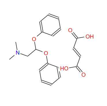 化合物 T25786,2,2-diphenoxyethyl(dimethyl)ammonium fumarate (1:1)