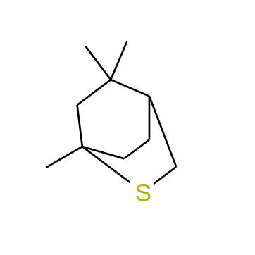 (+)-1,5,5-trimethyl-2-thiabicyclo[2.2.2]octane