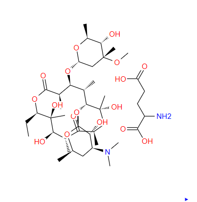 化合物 T24043,L-glutamic acid, compound with erythromycin (1:1)