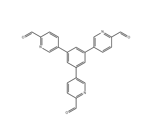 1,3,5–三(2-甲酰基吡啶-5基)苯,5,5'-(5-(5-Formylpyridin-2-yl)-1,3-phenylene)dipicolinaldehyde