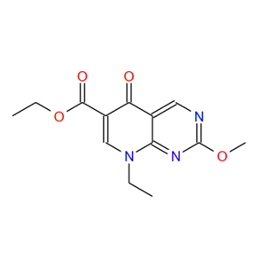 Ethyl 8-ethyl-5,8-dihydro-2-methoxy-5-oxopyrido[2,3-d]pyrimidine-6-carboxylate