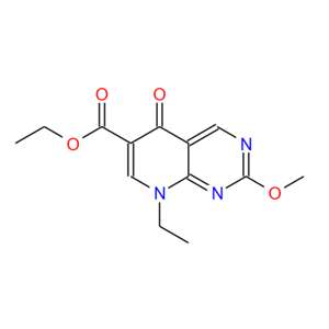 19572-10-2；Ethyl 8-ethyl-5,8-dihydro-2-methoxy-5-oxopyrido[2,3-d]pyrimidine-6-carboxylate；