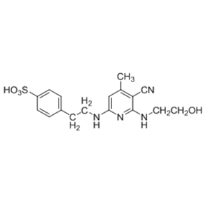 84192-39-7;3-氰基-2-[2'-羟乙基氨基]-4-甲基 6-[2“-（对磺基苯基）乙氨基]吡啶
