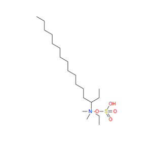 N-乙基-N,N-二甲基-1-十四铵乙基硫酸盐;19309-23-0;Ethyl ethyldimethyltetradecylammonium sulphate