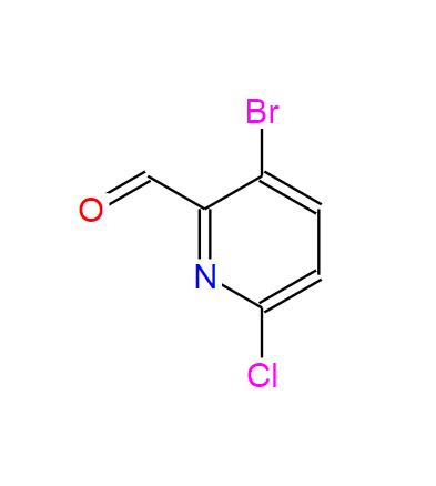 3-溴-6-氯吡啶-2-甲醛,3-BroMo-6-chloropyridine-2-carbaldehyde