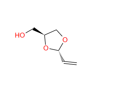 trans-2-vinyl-1,3-dioxolane-4-methanol