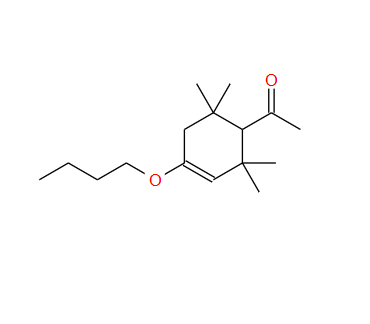1-(4-butoxy-2,2,6,6-tetramethyl-3-cyclohexen-1-yl)ethan-1-one