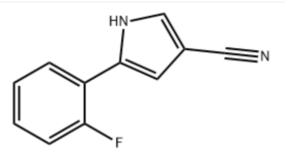 5-(2-氟苯基)-1H-吡咯-3-甲腈