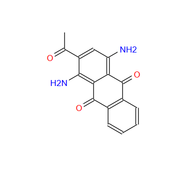 2-乙酰-1,4-二氨基-9,10-蒽二酮,2-acetyl-1,4-diaminoanthraquinone