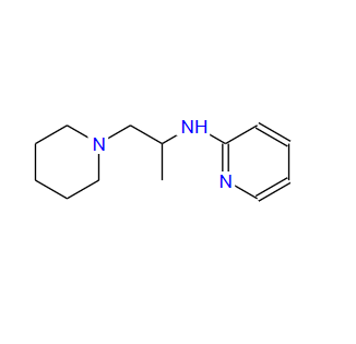 N-[1-methyl-2-(1-piperidyl)ethyl]pyridin-2-amine