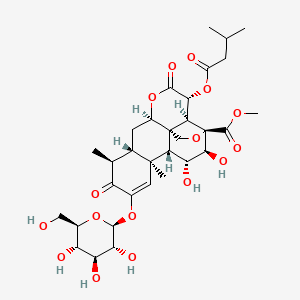 二氢鸦胆子苷A，鸦胆子内脂A，95258-15-4， Yadanzioside A 。