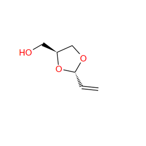 trans-2-vinyl-1,3-dioxolane-4-methanol