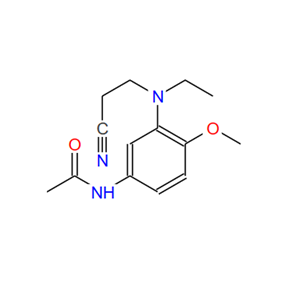 3-(N-氰乙基-N-乙基)氨基-4-甲氧基乙酰苯胺,N-[3-[(2-cyanoethyl)ethylamino]-4-methoxyphenyl]acetamide