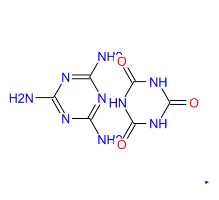 1,3,5-triazine-2,4,6(1H,3H,5H)-trione, compound with 1,3,5-triazine-2,4,6-triamine