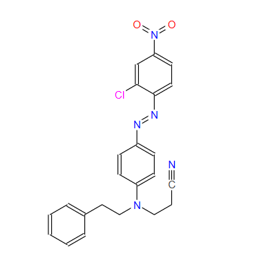 3-[[4-[(2-氯-4-硝苯基)偶氮]苯基](2-苯基乙基)氨基]丙腈,3-[p-[(2-chloro-4-nitrophenyl)azo]-N-phenethylanilino]propiononitrile