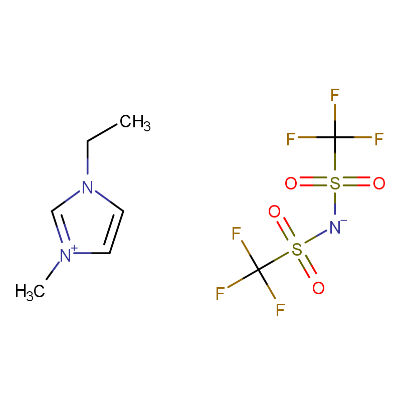 1-乙基-3-甲基咪唑雙(三氟甲磺酰)亞胺鹽,1-ETHYL-3-METHYLIMIDAZOLIUM BIS(TRIFLUOROMETHYLSULFONYL)IMIDE, 99% [EMIIM]