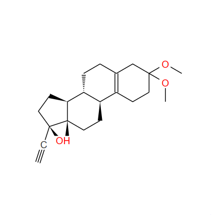 (8R,9S,13S,14S,17R)-17-乙炔基-3,3-二甲氧基-13-甲基-2,3,4,6,7,8,9,11,12,13,14,15,16,17-四氫葉酸-1H-環(huán)戊烷并[A]菲-17-醇