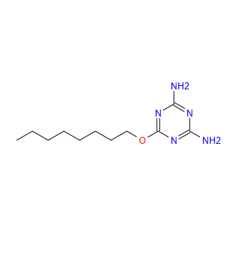 6-(octyloxy)-1,3,5-triazine-2,4-diamine