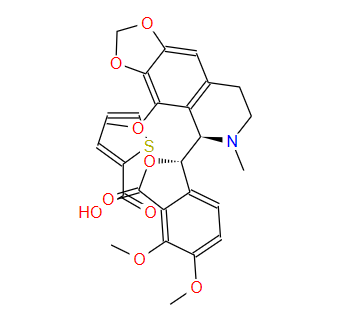 Narcotine, 2-thiophenecarboxylate