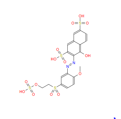 4-hydroxy-3-[[2-methoxy-5-[[2-(sulphooxy)ethyl]sulphonyl]phenyl]azo]naphthalene-2,7-disulphonic acid