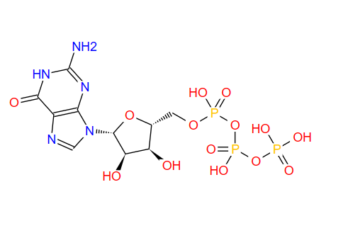 鸟苷三磷酸,guanosine 5'-(tetrahydrogen triphosphate)