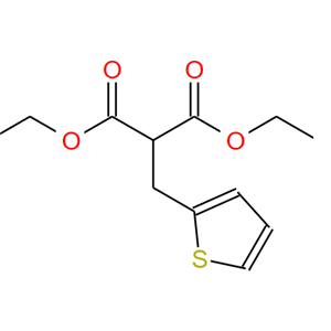 2-（2-噻吩甲基）-丙二酸，1,3-二乙酯,diethyl (thien-2-ylmethyl)malonate