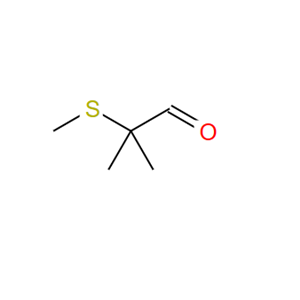 16042-21-0；2-methyl-2-(methylthio)propionaldehyde