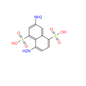 19659-81-5；3,8-diaminonaphthalene-1,5-disulphonic acid；