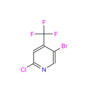 5-溴-2-氯-4-(三氟甲基)吡啶,5-BROMO-2-CHLORO-4-(TRIFLUOROMETHYL)PYRIDINE