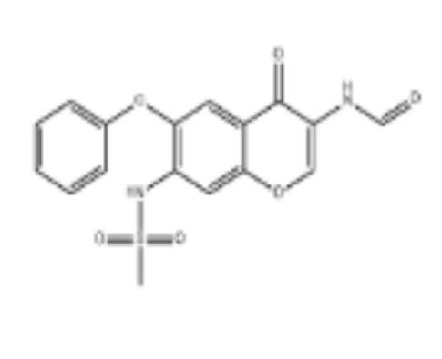 艾拉莫德,3-Formylamino-7-methylsulfonamido-6-phenoxy-4h-1-benzopyran-4-one