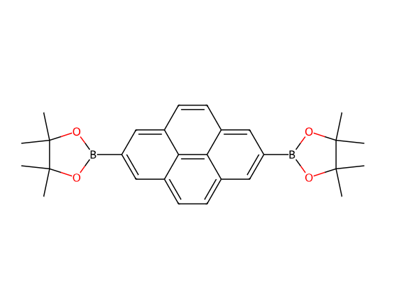 2,7-双(4,4,5,5-四甲基-1,3,2-二氧杂硼烷-2-基)芘,pyren-2-ylboronic acid