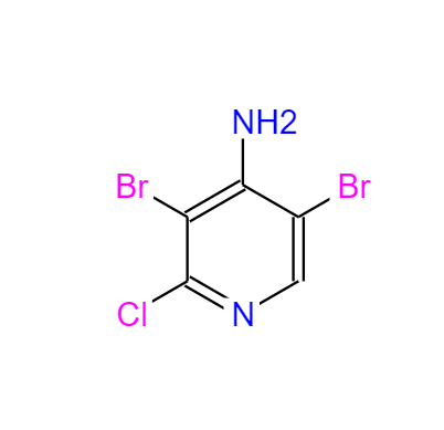 3,5-二溴-2-氯吡啶-4-胺,3,5-dibroMo-2-chloropyridin-4-aMine