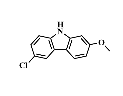 6-氯-2-甲氧基-9H-咔唑,6-Chloro-2-methoxy-9H-carbazole