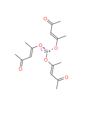 Tris(pentane-2,4-dionato-O,O')silicon(1+) chloride