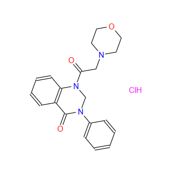 2,3-dihydro-1-(morpholinoacetyl)-3-phenylquinazolin-4(1H)-one monohydrochloride