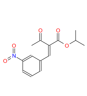 2-(3-硝基芐基)乙酰乙酸異丙酯,(E)-Isopropyl 2-(3-nitrobenzylidene)-3-oxobutanoate