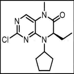 BI-2536的母核中间体,(R)-2-chloro-8-cyclopentyl-7-ethyl-5-methyl-7,8-dihydropteridin-6(5H)-one