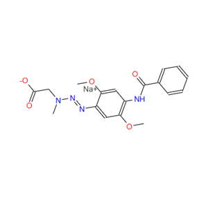 16421-04-8；Sodium [3-[4-(benzoylamino)-2,5-dimethoxyphenyl]-1-methyl-2-triazenyl]acetate