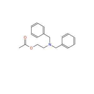 2-[bis(phenylmethyl)amino]ethyl acetate