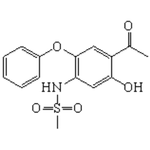 N-（4-乙酰基-5-羥基-2-苯氧基苯基）甲磺酰胺、新A4脫甲基