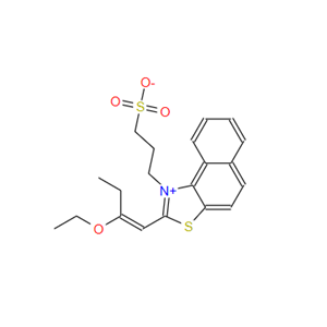 16470-41-0；2-(2-ethoxy-1-butenyl)-1-(3-sulphonatopropyl)naphtho[1,2-d]thiazolium；
