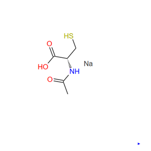 19542-74-6；乙酰半胱氨酸钠；Sodium N-acetyl-L-cysteinate