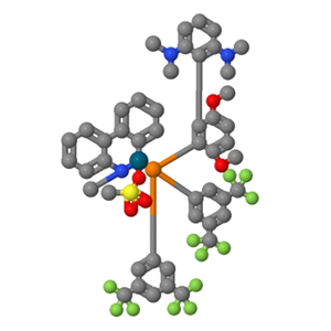 甲磺酸{2-雙[3,5-二(三氟甲基)苯基膦基]-3,6-二甲氧基-2