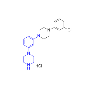 曲唑酮雜質(zhì)21,1-(3-chlorophenyl)-4-(3-(piperazin-1-yl)phenyl)piperazine hydrochloride